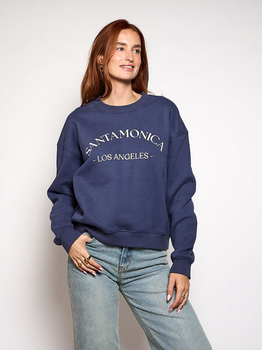 Santa Monica sweater | Blue | Tall