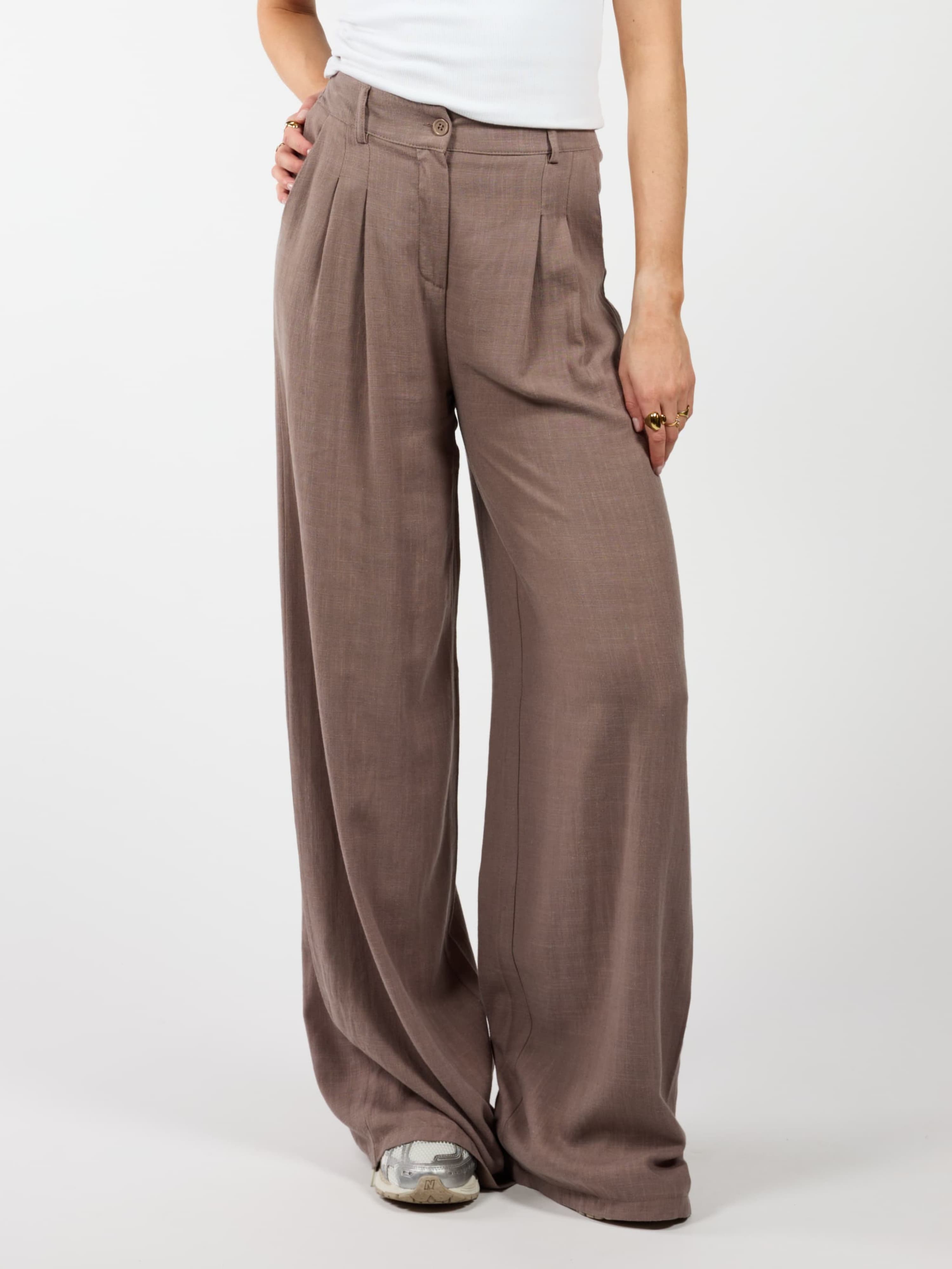 Maryn pants | Linen | Taupe | Tall – The Wildflower Club