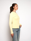Nala top with buttons | Tall | Yellow