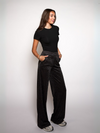 Nova Glitter Pants | Black | Tall