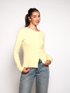 Nala top with buttons | Tall | Yellow