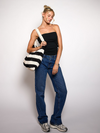 Lola Low/Mid Waist Jeans| Dark Blue | Tall