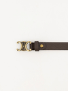 Eline belt, brown | gold buckle
