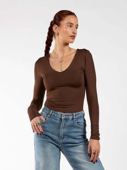 Lovi V-top | Brown | Tall