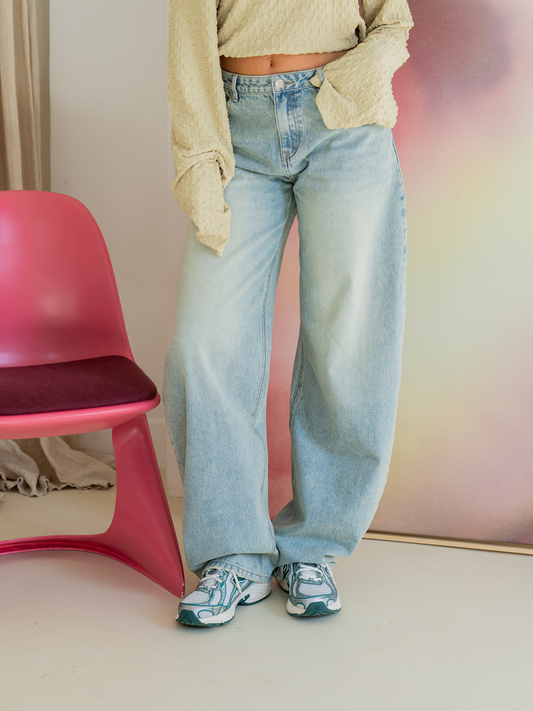 Rae balloon jeans vintage blue TALL