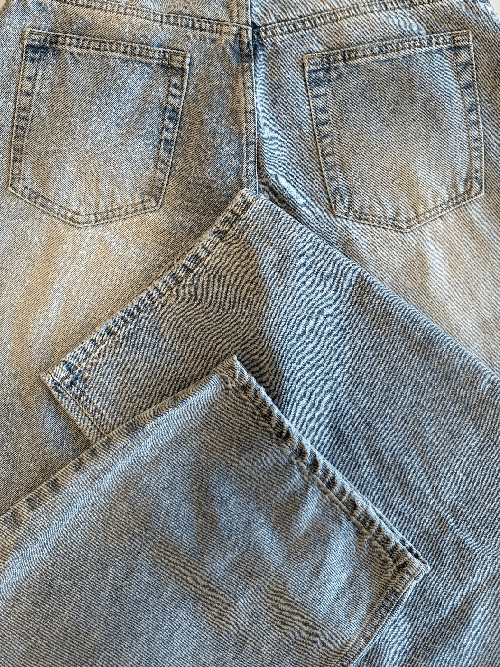 TALL balloon jeans vintage blue