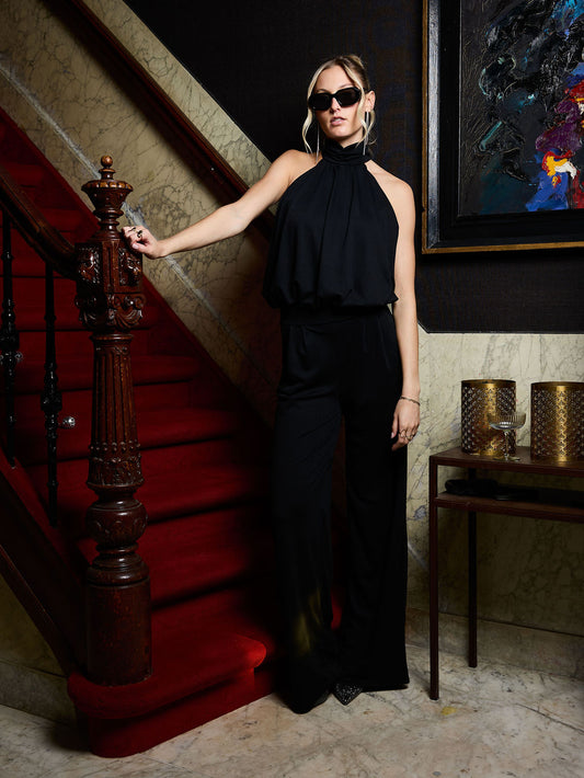 Zaya Jumpsuit | Black | Tall