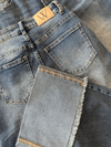 Zola Cuffed Wide Leg Jeans | Ocean Blue | Tall