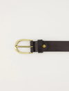 Dante belt, black | gold buckle
