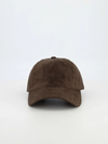 Gwen | Dark brown suede hat
