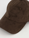 Gwen | Dark brown suede hat