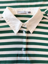 Lucy Polo | Striped green white | Tall