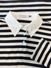 Lucy Polo | Black and white striped | Tall