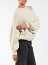 Lulu | Knitted sweater | Cream