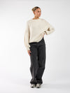 Lulu | Knitted sweater | Cream