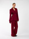 Lily tailored blazer | Bordeaux | Tall