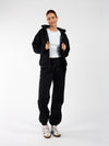 Khloé Zipper Hoodie | Black | Tall