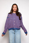 Vest Vive | Blue-pink striped | Tall