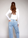 Lexie long sleeve top | Tall | White