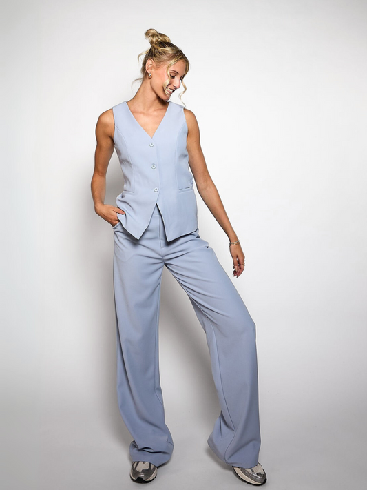 Nova gilet | Light blue | Tall
