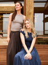 Noa Basic Tank Top | Light Brown | Tall