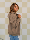 Khloe Zipper Hoodie | Sage | Tall