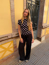 Lauren pants | Linen | Black | Tall