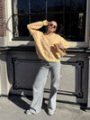 Vive Vest | Yellow pink striped | Tall