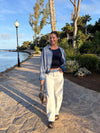 Naya jacket | Checked blue | Tall