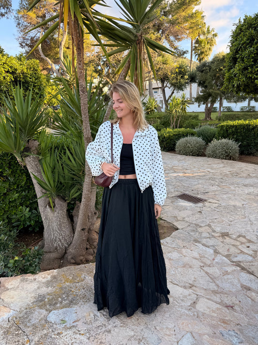 Celine Maxi Skirt | Black | Tall