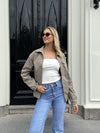 Bloom bomber jacket | Green | Tall