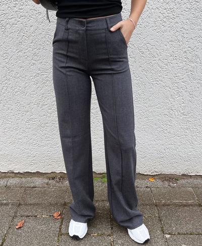 Marley | Wide leg trousers | Dark Gray | Tall