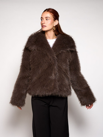 Lune Coat | Brown | Tall