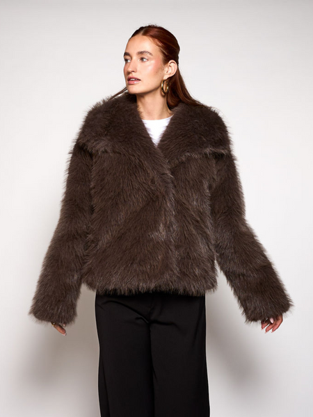 Clair de Lune ダークブラウン ファーコート 1_097ee9da-1c82-4e1c-881b-