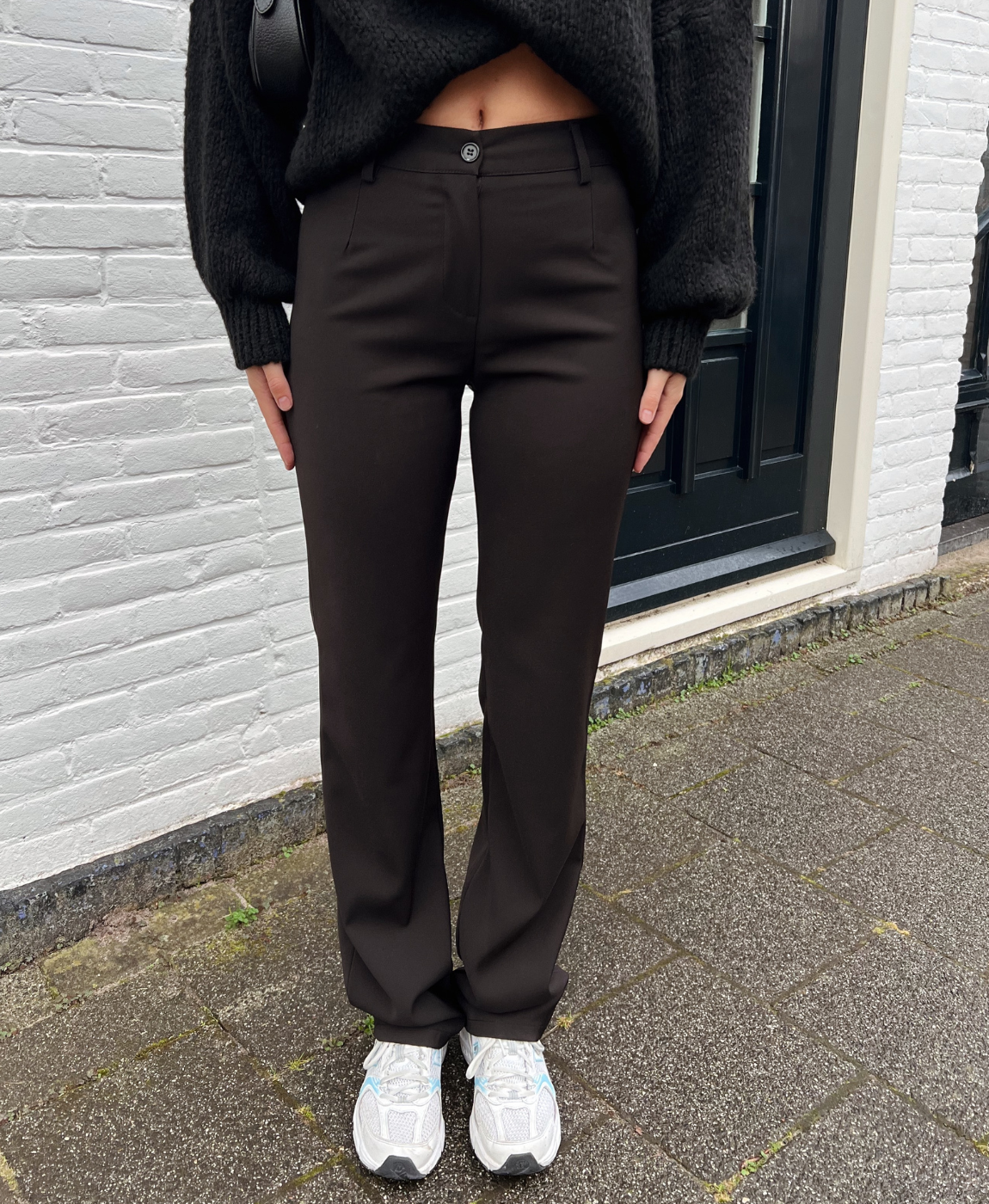 Jula straight leg trousers | Black | Tall