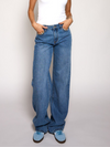 Jade Super Wide Leg Jeans | Mid waist | Dark blue | Tall