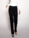 Lizza Mid Waist Jeans | Black | Stretch | Tall