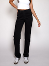 Millie Straight Leg Jeans Black | Stretch | Tall
