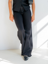 Nova | Wide leg trousers | Black | Tall