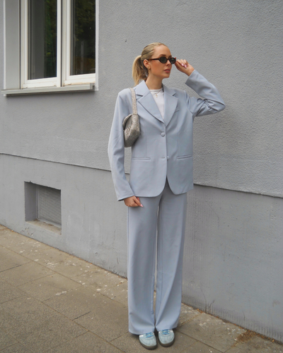 Nova | Wide leg pants | Light blue | Tall