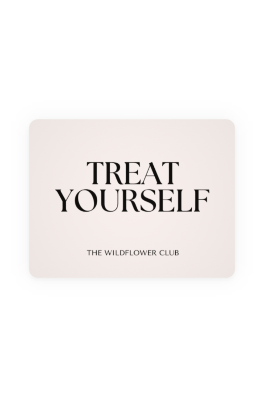 Physical Gift Card The Wildflower Club