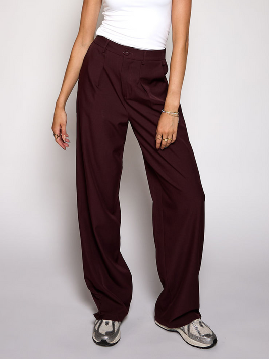 Mae Pantalon | Bordeaux | Tall