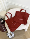Canvas Bag | Bordeaux | The Wildflower Club