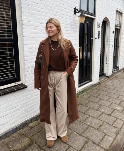 Hailey Coat | Oversized | Brown | Tall