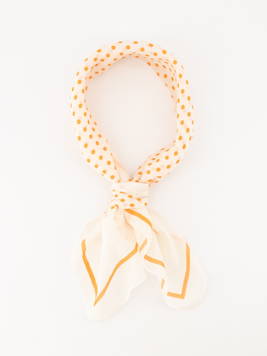 Bandana | Astrid | Polkadot | Oranje