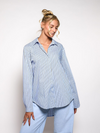 Liv blouse | Tall | Blue striped