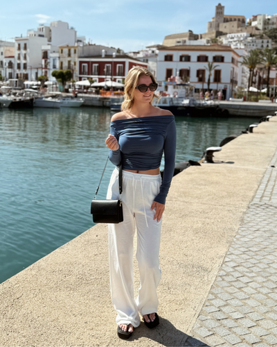 Lauren pants | Linen | White | Tall