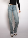 Maddy Wide Leg Jeans | Washed blue | Stretch | Tall