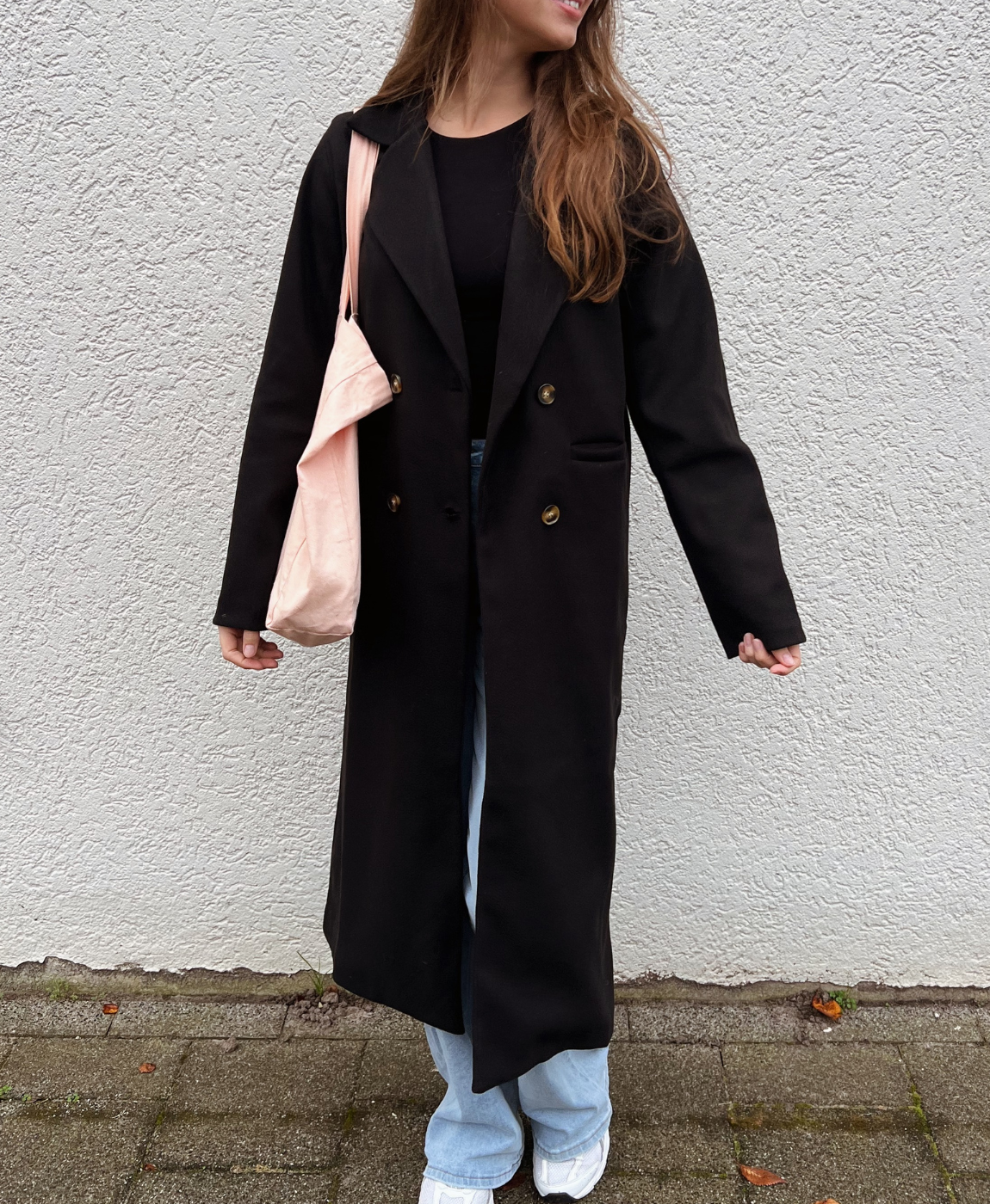 Hailey Coat | Oversized | Black | Tall