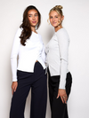Nala top with buttons | Tall | Off-white